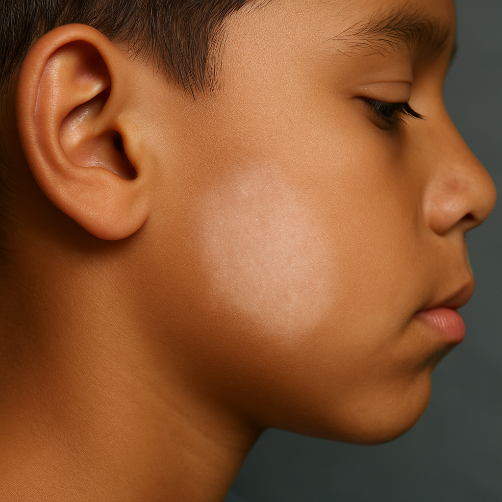 白色糠疹 pityriasis alba