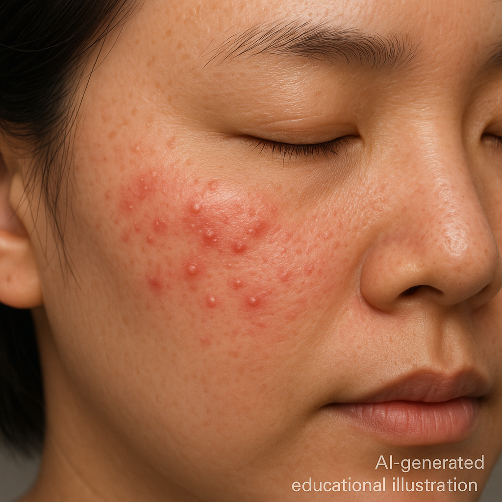 青春痘 acne 1