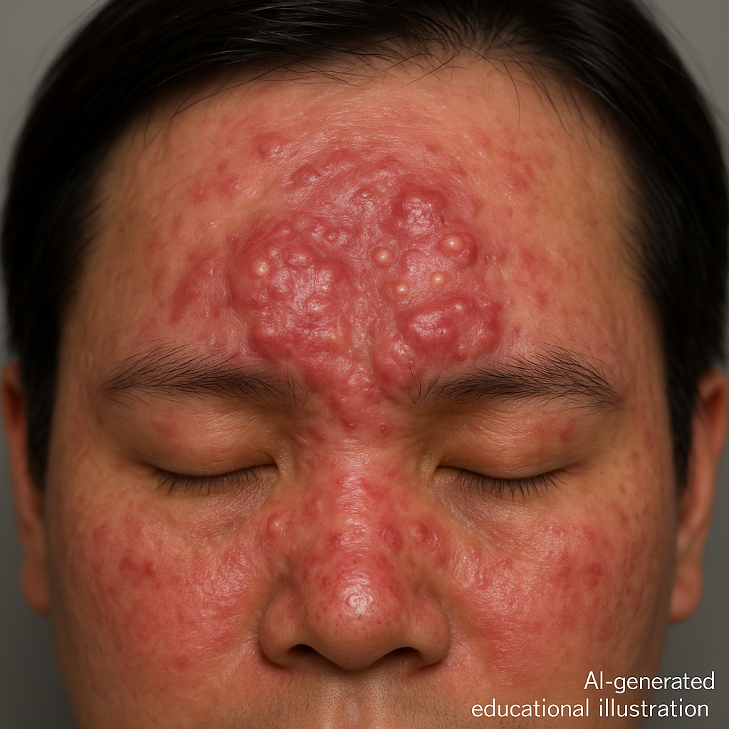 青春痘 acne 發炎